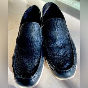 Cole Haan men’s leather boat shoes